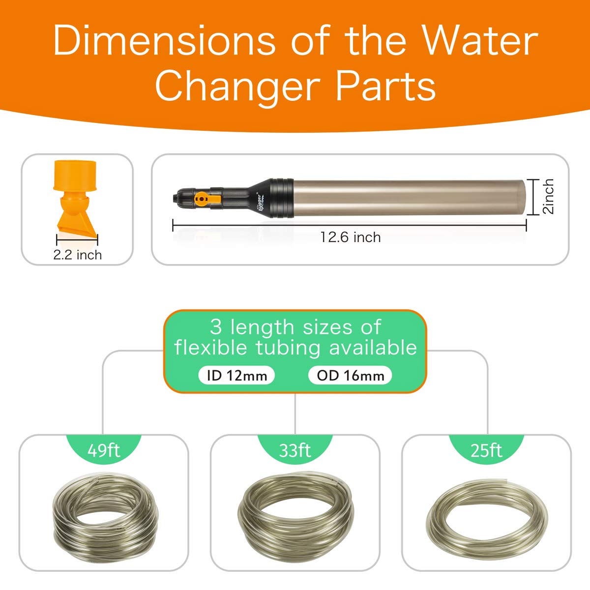 Hygger Semi-Automatic Water Changer – Simplify Aquarium Maintenance