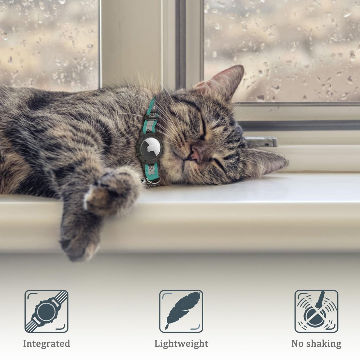 Odokele Reflective AirTag Cat Collar β Safe, Stylish, and Functional