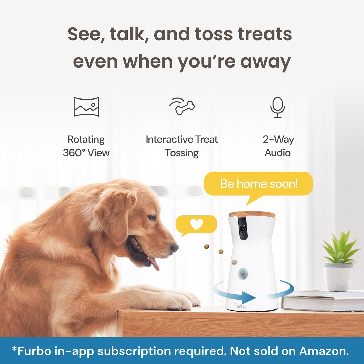 Furbo 360° Dog Camera – Premium Pet Safety & Engagement