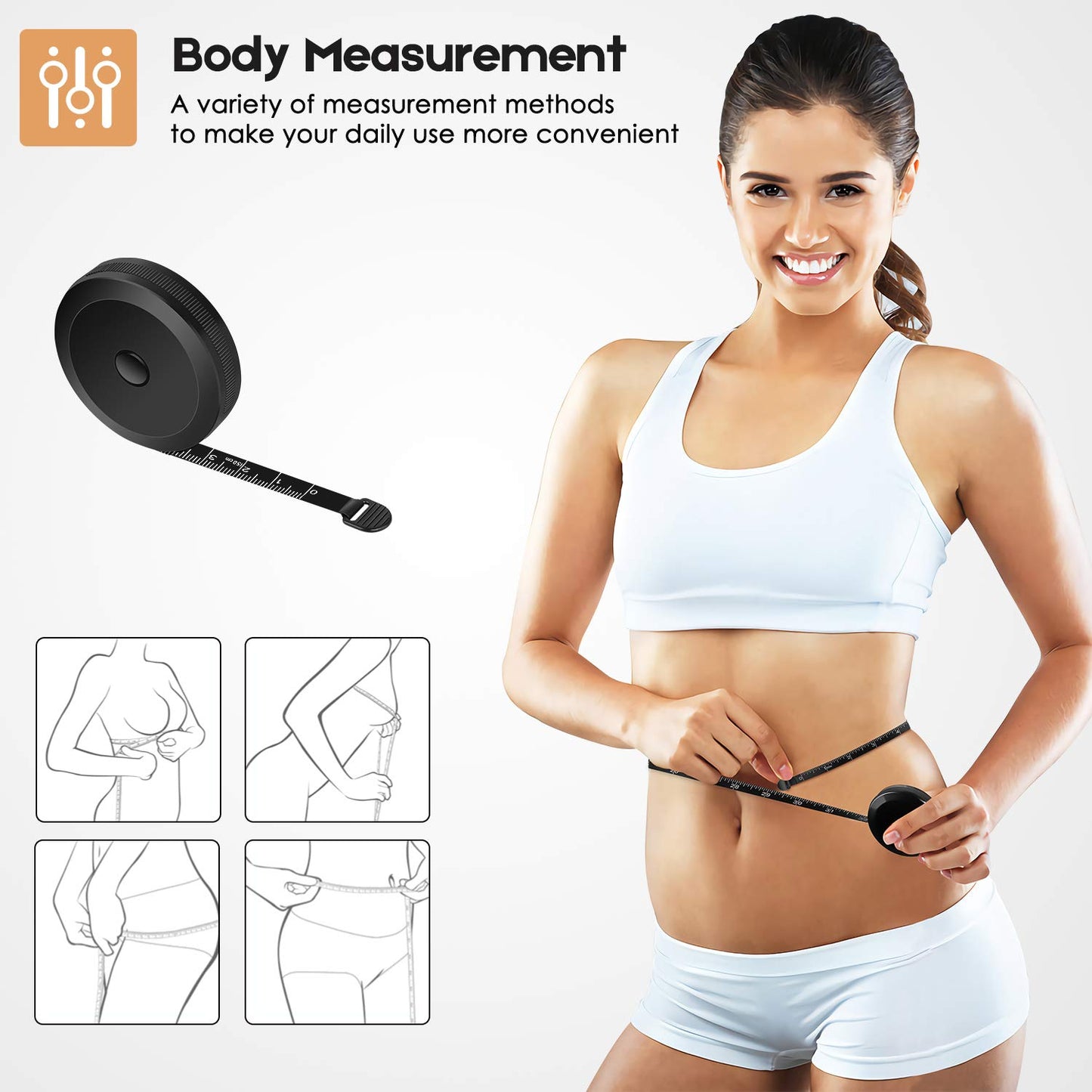 2-Pack Measuring Tape Set for Pets – Perfect for Sizing Collars & Harnesses
