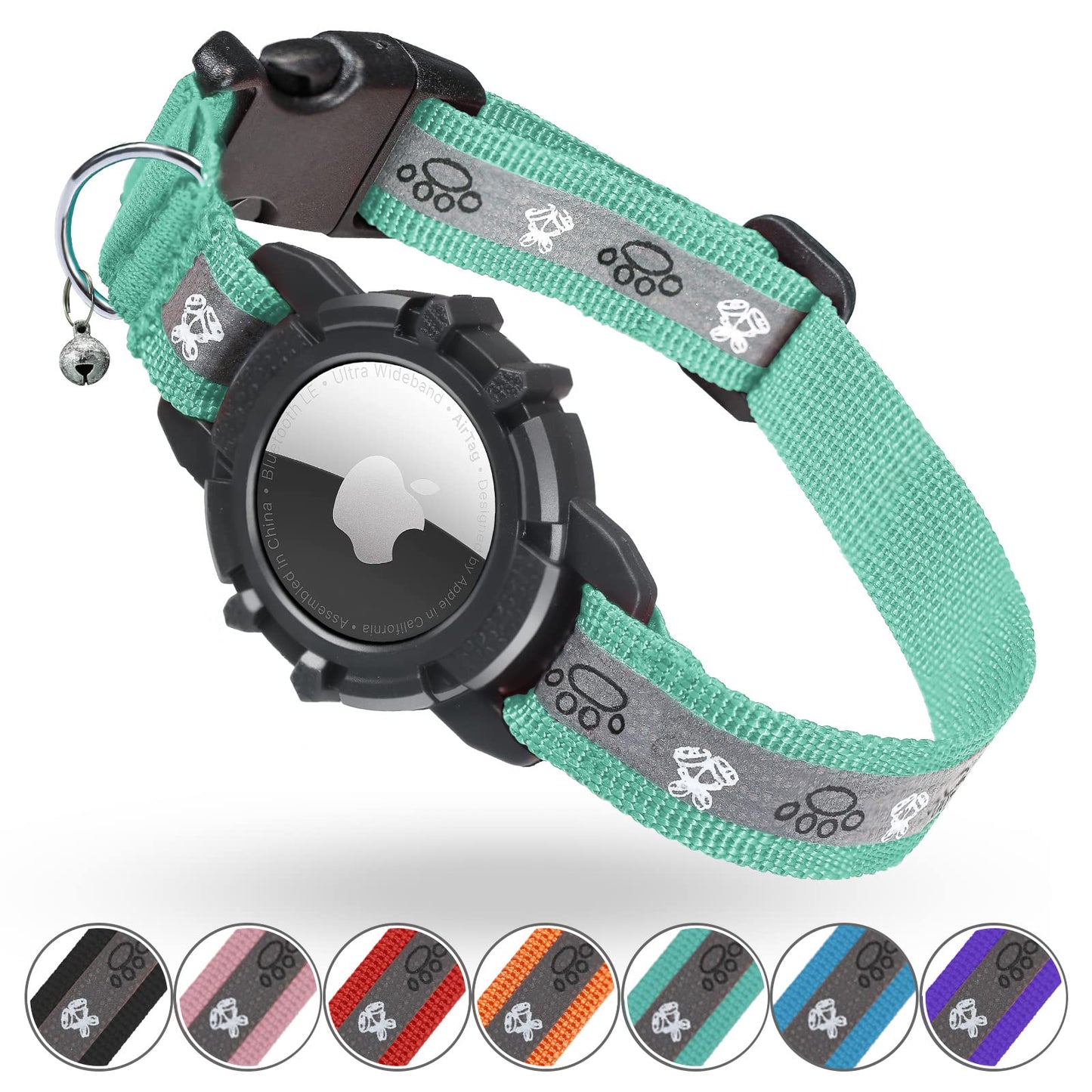 Odokele Reflective AirTag Cat Collar β Safe, Stylish, and Functional