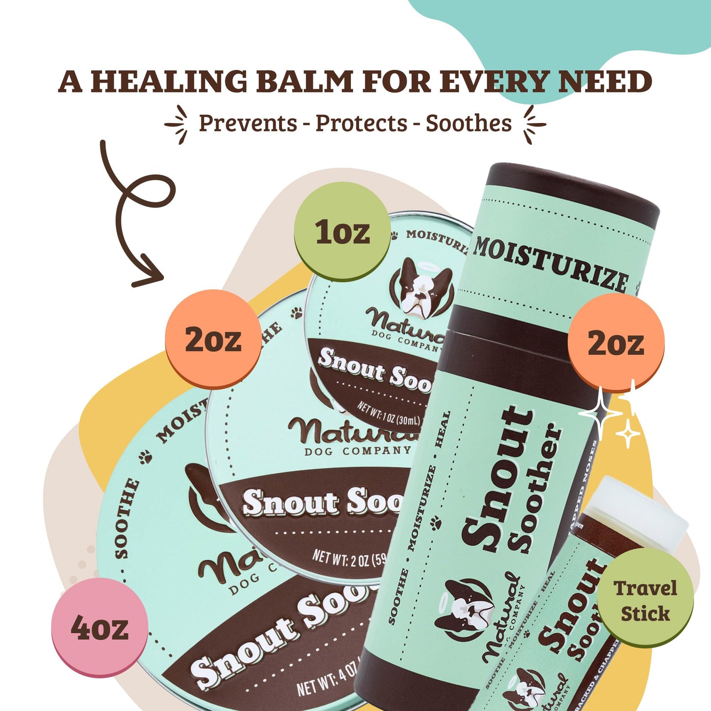 Natural Dog Company Snout Soother – Winter Protection for Your Dog’s Nose