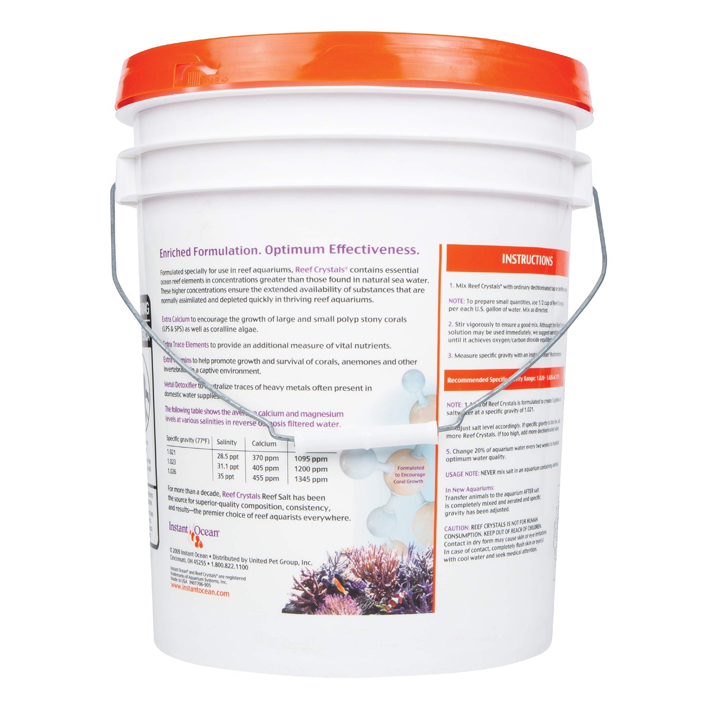 Instant Ocean Reef Crystals ā Enrich Your Reef Aquarium