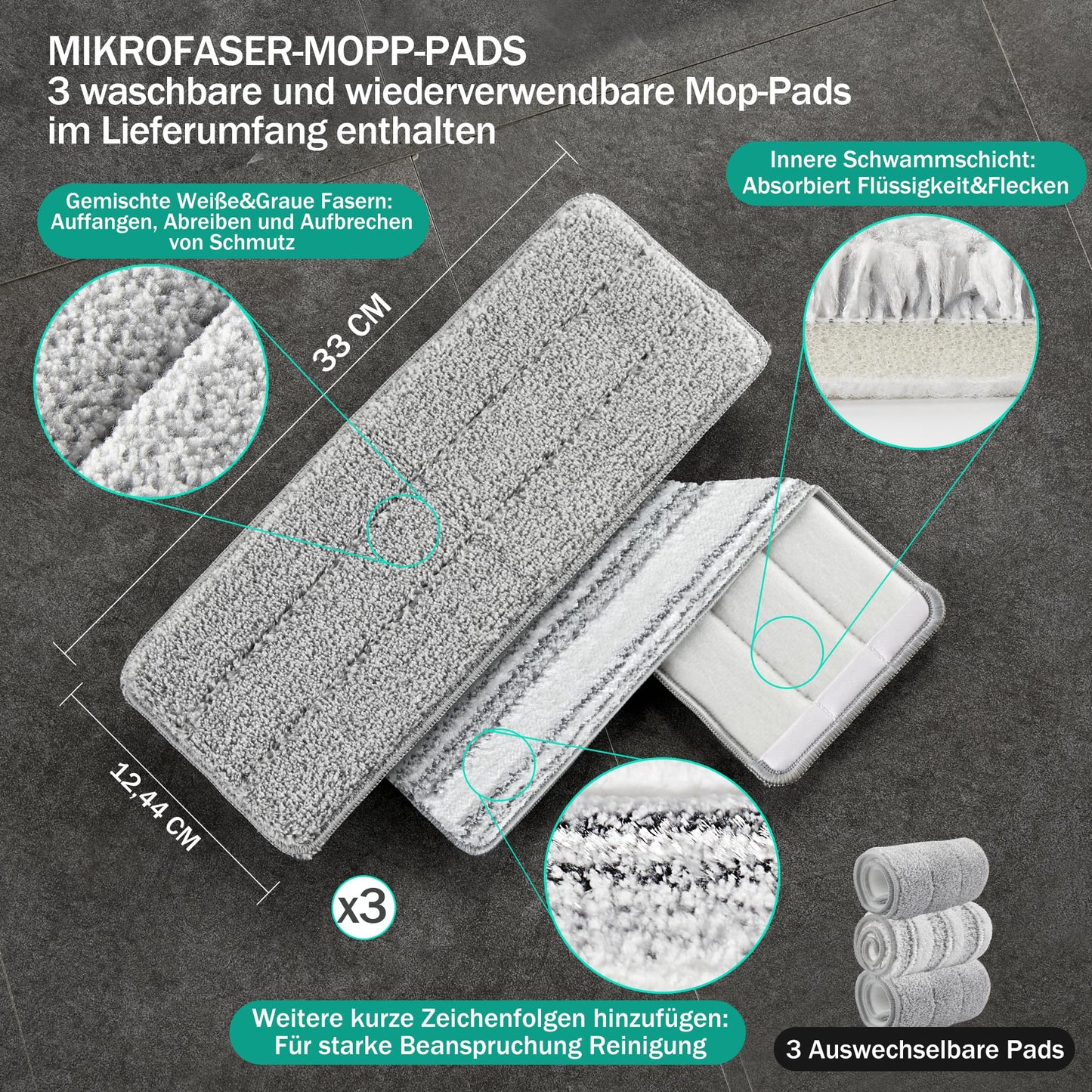 JOYMOOP Wet & Dry Flat Mop System โ Ultimate Cleaning Made Easy