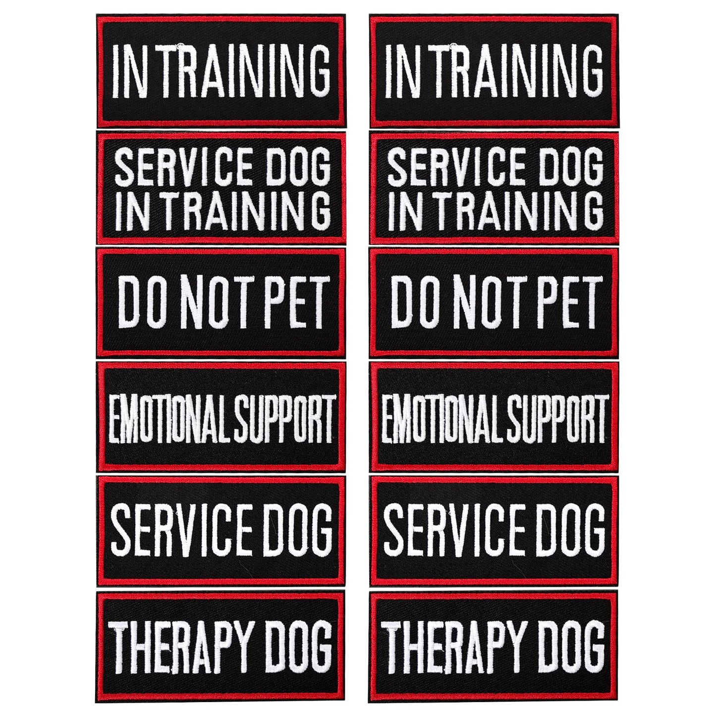 Pistha Tactical Dog Harness Patches – Customizable & Durable