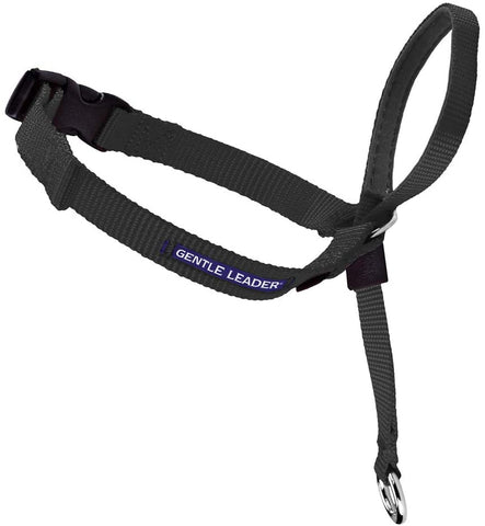 🐾 Any Easy and SAFE Solution for Pulling: Immediately, gently and safely controls unwanted behaviors like excessive leash pulling, lunging and jumping 🐾 Quick to Secure: Easily place the head-collar on your canine after adjusting the straps and your good to go. The head-collar is equipped with a nose loop and quick-snap neck strap for easy adjustments on any dog 