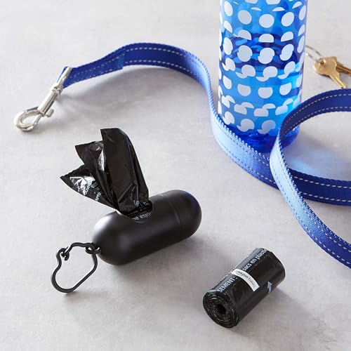 Amazon Basics Dog Poop Bags with Dispenser & Leash Clip – 600 Count