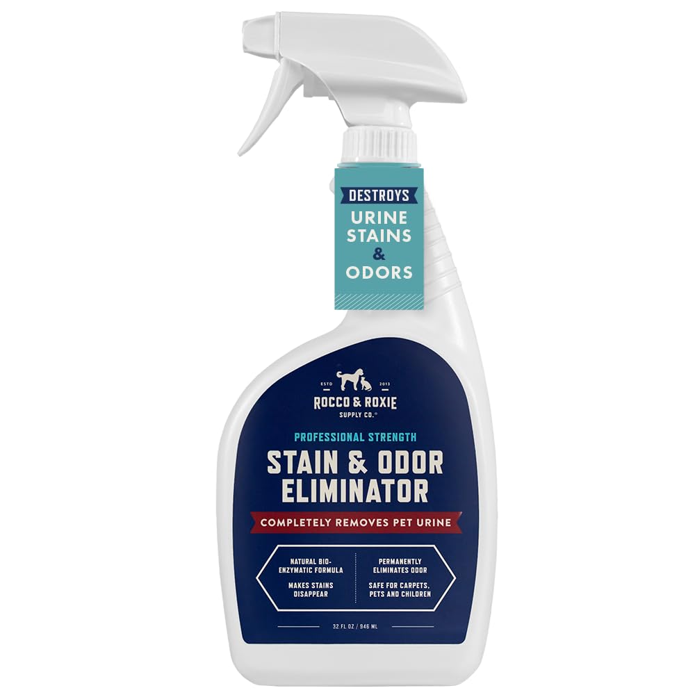 Rocco & Roxie Enzyme-Powered Stain & Odor Eliminator – Pet-Safe Cleaning Solution