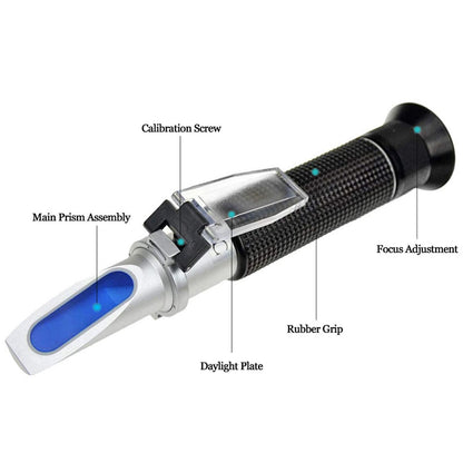 Agriculture Solutions Salinity Refractometer – Precision for Aquatic Enthusiasts