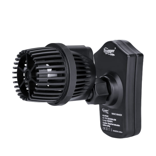 Hygger 360° Aquarium Wave Maker Pump - Quiet, Powerful Water Circulation