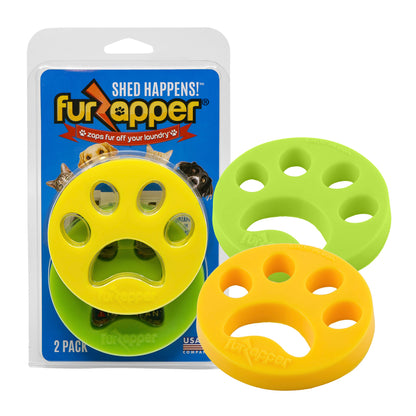 FurZapper Pet Hair Remover for Laundry – 2-Pack Silicone Solution