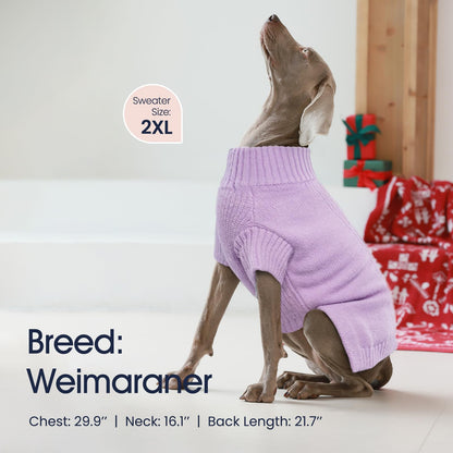 IECOii Dog Sweater – Warm, Cozy, and Machine Washable