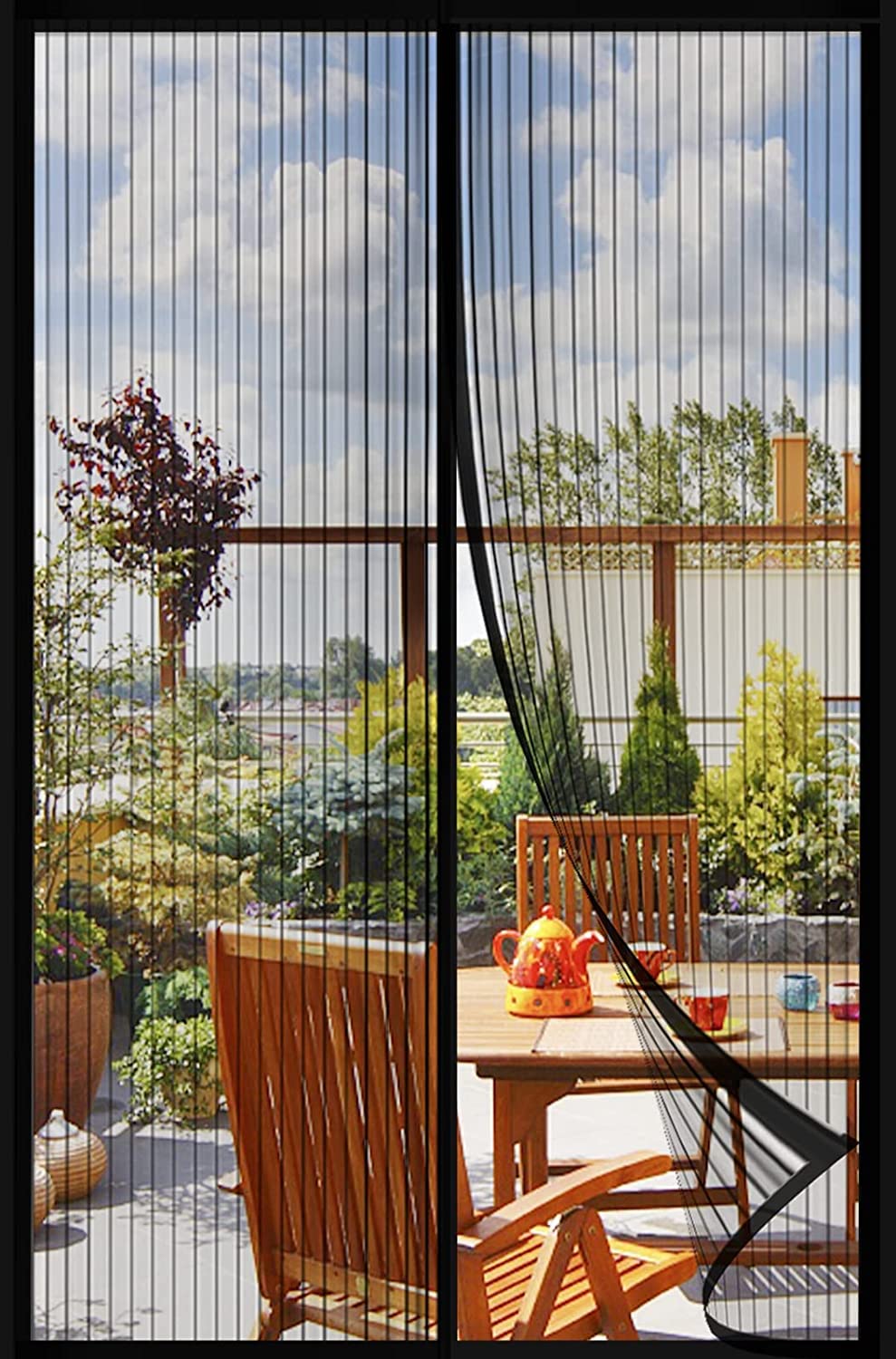 Mdavo Magnetic Screen Door – Fresh Air In, Bugs Out