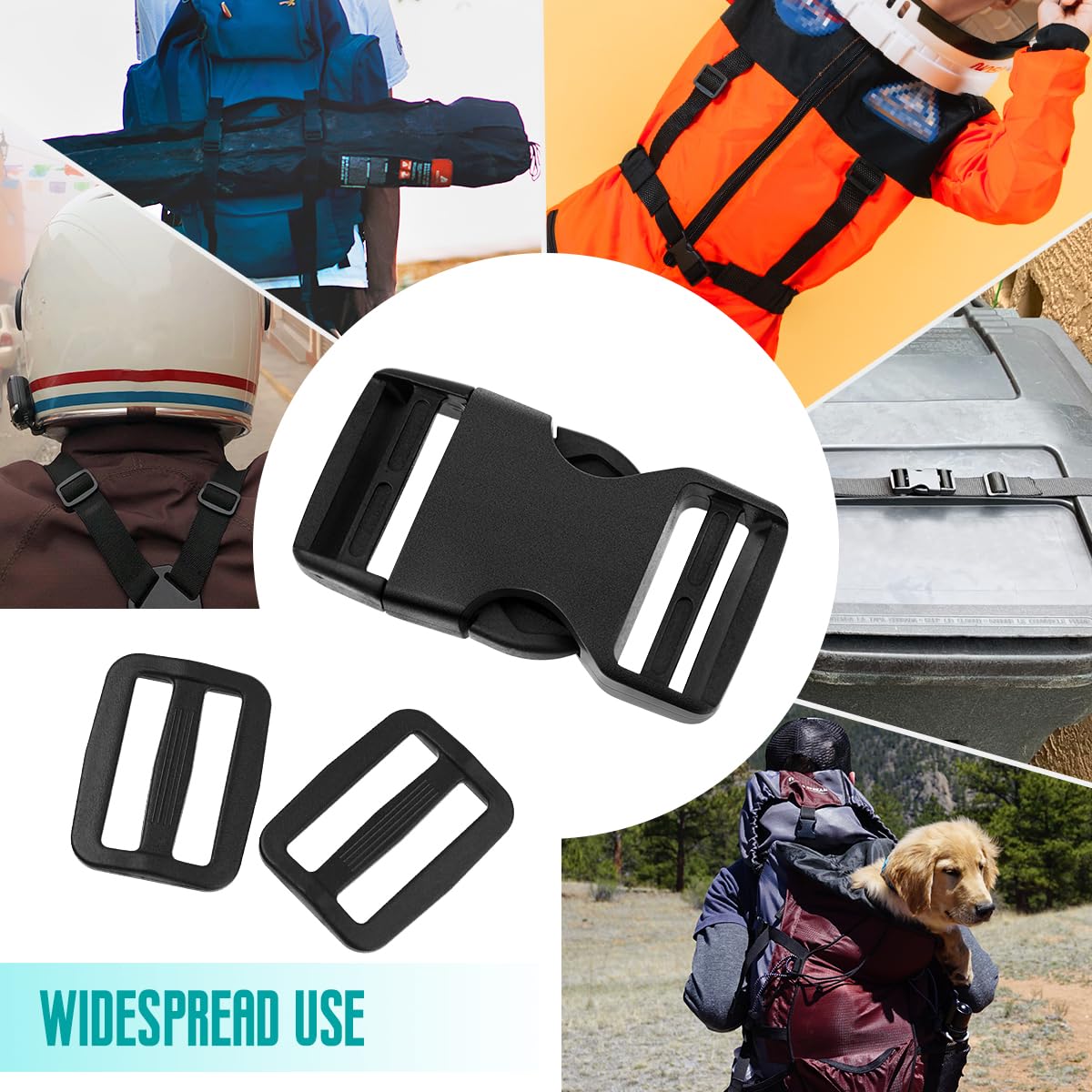 Premium 1-Inch Plastic Buckles – Durable DIY & Outdoor Gear Accessories