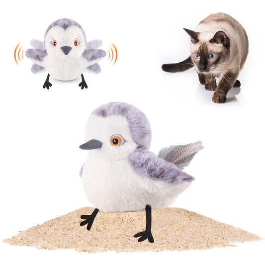 Potaroma Chirping Sandpiper Cat Toy – Interactive Fun for Your Feline