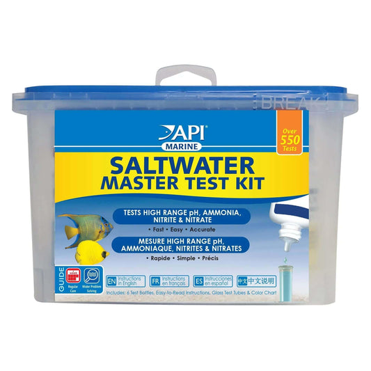 API Saltwater Master Test Kit – 550 Tests for Aquarium Health