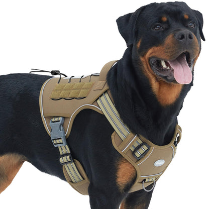 AUROTH Tactical No-Pull Dog Harness – Adjustable & Heavy-Duty