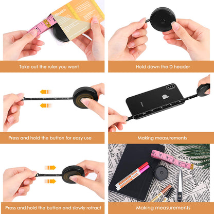 2-Pack Measuring Tape Set for Pets – Perfect for Sizing Collars & Harnesses
