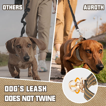 AUROTH Durable Reflective Dog Collar – Adjustable & Tangle-Free Comfort