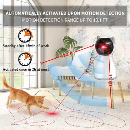YVE LIFE Automatic Cat Laser Toy – Engaging Play for Active Cats