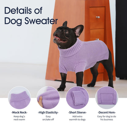 IECOii Dog Sweater – Warm, Cozy, and Machine Washable