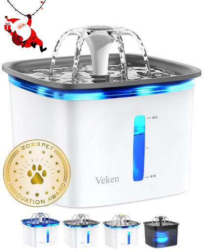 Veken Pet Fountain – Award-Winning Hydration Solution for Pets