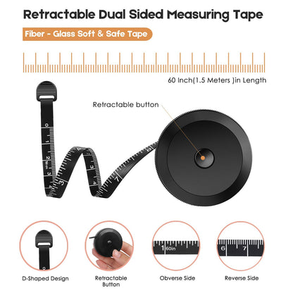 2-Pack Measuring Tape Set for Pets – Perfect for Sizing Collars & Harnesses