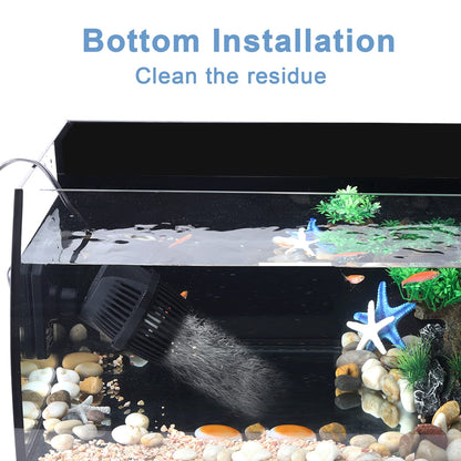 Hygger 360° Aquarium Wave Maker Pump - Quiet, Powerful Water Circulation