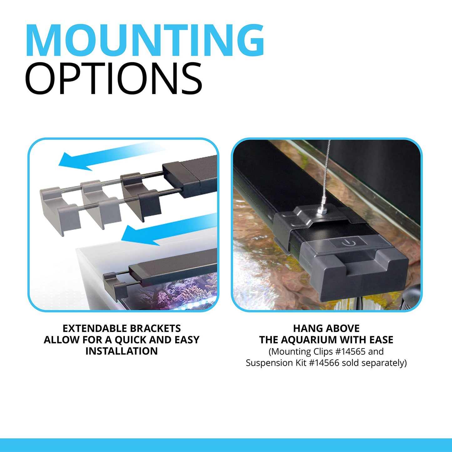 Fluval Marine & Reef Full Spectrum LED Light – Supports Coral Growth