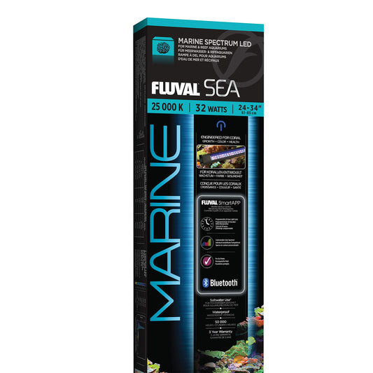 Fluval Marine & Reef Full Spectrum LED Light – Supports Coral Growth
