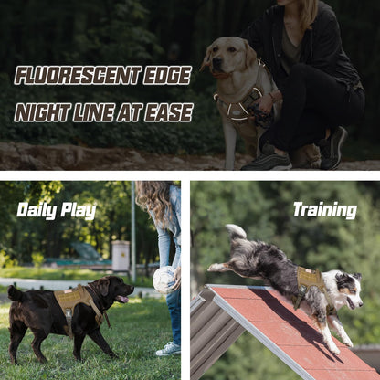 AUROTH Tactical No-Pull Dog Harness – Adjustable & Heavy-Duty