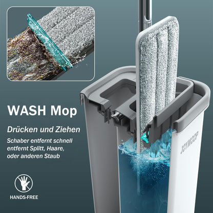 JOYMOOP Wet & Dry Flat Mop System – Ultimate Cleaning Made Easy