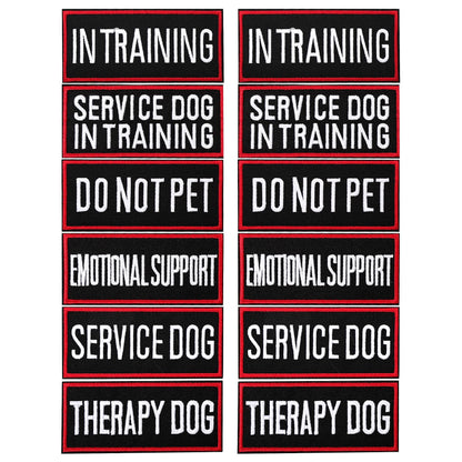 Pistha Tactical Dog Harness Patches – Customizable & Durable